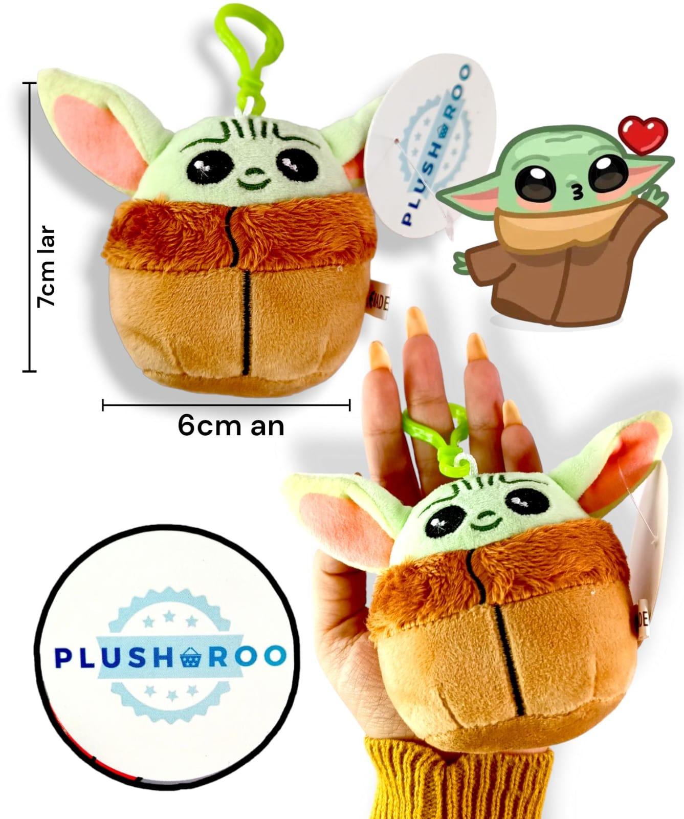 Peluchin Premium PLUSHAROO 2023 Llavero Baby Yoda 7cm